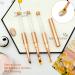 3PCS Ombre Nail Art Brushes Set with Diamond Handle for Gel Nails Rose Gold Gradient/Fan UV Polish Builder Painting Pen Kit - Buy Online on GoSupps.com