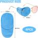 4 Pcs Soft Eye Patches for Kids | Blue Eye Patches for Lazy Eye Amblyopia & Strabismus Treatment - Ideal for Glasses and Post-Surgery Recovery - Buy Online on GoSupps.com