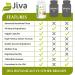 Jiva Botanicals Cissus Quadrangularis Capsules 1100mg - High Potency Bone Health Support - 120 Capsules - Buy Online on GoSupps.com