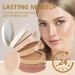 Pure Vie 5 Color Face Press Powder Foundation Palette | Sleek Contour & Highlight Makeup Set | Minimizes Pores, Perfects Skin, & Long-lasting Formula - Buy Online on GoSupps.com
