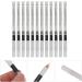 12pi ces Stylos De Maquillage Blancs Eye-liners Imperm ables Applicateurs Pour Yeux Fards Paupi res Cosm tiques - Buy Online on GoSupps.com