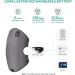Medcursor Cordless Graphene Heated Knee Brace - Rechargeable, 2 Heating Levels - for Circulation, Home Office, Travel & Outdoor Use - Buy Online on GoSupps.com