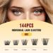 QUEWEL DIY Lash Extension Kit - Waterproof Lashes Clusters Applicator Tool Glue Remover for Natural Look at Home - Buy Online on GoSupps.com