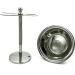 Deluxe Chrome Razor & Brush Stand | Premium Safety Shaving Kit | Stainless Steel Finish | Hypoallergenic Brush & Mug - Perfect Men's Gift - Buy Online on GoSupps.com