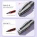 Eyebrow Pencil Sharpener - Eyebrow Cosmetic Pencil Sharpening Tool | Cosmetic Sharpener Portable Makeup Accessory for Women Girls - Buy Online on GoSupps.com