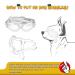 Stylish Dog Sunglasses for Small Dogs - UV Protection Snowproof & Windproof Glasses with Flexible Straps - Cool Black for Puppies & Cats - Buy Online on GoSupps.com