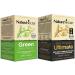 NaturaNectar Natural Bee Propolis Bundle - Green Bee Propolis and Bee Propolis Ultimate - for Immune Support Memory and Focus - 60 Capsules per Bottle - Buy Online on GoSupps.com