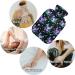 Naanle Halloween Black Cats Hot Water Bottle | 1L Transparent Heat & Cold Therapy | Pain Relief & Comfort - Buy Online on GoSupps.com