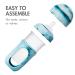 Boon NURSH Reusable Silicone Baby Bottles 3-Pack, 8 Oz Medium Flow - Tie Dye Design - Buy Online on GoSupps.com