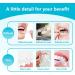 Okcnoupp Dental Retainer Case Denture Cleaning Box with Strainer & Mirror (Free Chewer + Braces Extractor + Brush) Suitable for Removable Braces Storage Soaking Cleaning Round - Buy Online on GoSupps.com