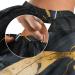 Waterproof Barber Cape - Black Marble & Cheetah Haircut Bib for Men & Women | Unisex Hair Cutting Cape | Durable & Stylish - Buy Online on GoSupps.com