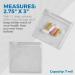 Zippered Pill Pouch Bags - 12 Pcs Clear Mini Bags for Pills Vitamins Supplements - BPA-Free Reusable & Travel-Friendly - Buy Online on GoSupps.com