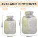 Buy 2L Floral Hot Water Bottle with Cover - Seamless Flower Design for Pain Relief & Cozy Warmth - Perfect for Hands & Feet - International Shipping Available - Buy Online on GoSupps.com