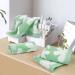 12 Pack Clover Washcloths - Soft & Absorbent Face and Body Wash Cloths in Mint Green - Buy Online on GoSupps.com