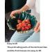 Kitchen Countertop Fruit Rack Fruit Basket Fruit Bowl Fruit Basket Bowl Ceramic Fruit Bowl Creative Fruit Basket Countertop Fruit Bowl Stand Bread Vegetable Snacks Organizer Storage for Kitchen Onecolor - Buy Online on GoSupps.com