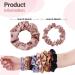 24 Pieces Silk Hair Scrunchies for Women Solid Elastic Bands Ponytail Holder Soft Satin Hair Ties Set Curly Thick Thin Hair Hair Accessories - Buy Online on GoSupps.com
