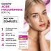 Acide Hyaluronique Ultra dos 600 mg GRANIONS - Biotine - Hydratation intense peau - Niacinamide - Complexe Vitamine B - Anti-ride - Stimule production collagene - Vegan - Fabriqu en France 60 unit (Lot de 1) - Buy Online on GoSupps.com