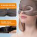 Electric Heated Eye Mask for Dry Eyes Eye Heating Pad Warmer for Blepharitis Chalazion Eye Treatment Moist Heat Therapy Washable - Buy Online on GoSupps.com