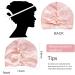 Mulberry Silk Double-Sided Hair Wrap Bonnet for Curly Hair | Pink Silk Sleep Cap - Buy Online on GoSupps.com