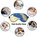 Greece Map Print Soft Sleep Mask | Travel Eye Mask for Men & Women - Comfortable Sleep Aid - Buy Online on GoSupps.com