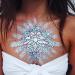 Ludress Festival Mermaid Crystal Body Stickers - Rhinestone Chest Jewels for Women and Girls - Buy Online on GoSupps.com