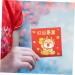 HOMSFOU 6pcs Envelopes Wedding Favors Gifts Creative Red Packet Red Pocket for New Year Dragon Packets Spring Festival Red Packet Dragon Style Red Packet Dragon Bag Paper Lucky - Buy Online on GoSupps.com