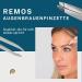 REMOS Professional Tweezers with Extra Fine Tips - Precision Plucking for Eyebrows | Satin Finish | International Shipping - Buy Online on GoSupps.com