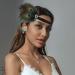 GENBREE 1920s Peacock Feather Flapper Headband - Gatsby Showgirl Accessory - Buy Online on GoSupps.com