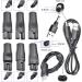 BoEea 10-Pack 5V Razor Charger USB Power Cable Adapter Set for Hair Cutters Razors Air Purifiers & HQ8505 Devices - International Shipping Available - Buy Online on GoSupps.com