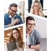 Buy Blue Light Blocking Glasses for Men - Lightweight Gaming & Computer Glasses | UV400 Eye Protection - Buy Online on GoSupps.com