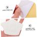 FRCOLOR 9 Pairs Cuttable Half Size Heel Pads & Grips - Comfort for Women's High Heels | Abrasion-Proof White Sponge - Buy Online on GoSupps.com