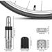 40-Part Bicycle Valve Replacement Set - Lightning Valve Dunlop Insert Seal & Caps for Easy Bike Maintenance - Buy Online on GoSupps.com