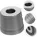 Premium Aluminum Razor Organizer - Healeeved 2-Piece Stable Holder for Men's Safety Razors - Buy Online on GoSupps.com