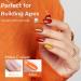 Modelones Fall Autumn 6 Colors Builder Gel Set - 8-in-ONE Nail Gel Kit - Buy Online on GoSupps.com