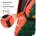 TRIWONDER Waterproof Hiking Gaiters - RedBlack Large | 1 Pair | Outdoor Gaiters for Men and Women - Buy Online on GoSupps.com