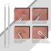 Blackhead Remover Tool JOLIFILE Upgraded 9 Pcs Pimple Popper Tool Kit Extractor Tools with Tweezers Removal Comedone Whitehead Set Large Size-Silver - Buy Online on GoSupps.com