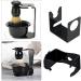 Men's Shaving Brush And Shaver Holder Stand Bathroom Shaving Storage Bathroom Organized For Shave Accessories Black With Holes - Buy Online on GoSupps.com