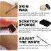 Fake Scar Makeup Wax - Special Effects Wound Modeling Skin Wax with Spatula for Halloween - Perfect for Halloween Makeup Bag & Plasma Scar Painting Set - Buy Online on GoSupps.com