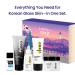  New Years Gift Set coxir K-Beauty Seoul Glow Set 5-Step Korean Skincare Routine with TXA & Black Rice Cleansing oil Mask Cleanser Ampoule Balm & Moisturizer korean skincare Holiday Gift - Buy Online on GoSupps.com