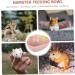 KICHOUSE 2pcs Hamster Food Plate Hamster Cage Accessories Bunny Food Hawaiian Food Hamster Bath Bowl Ceramic Rat Bowl Pet Bowl Small Cat Bowl Hamster Supplies Food Bowl for Cats Ceramics medium Pink - Buy Online on GoSupps.com
