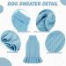 Alagirls Classic Turtleneck Dog Sweater - Soft Breathable Dog Clothing for Chihuahua | Warm Holiday Coat for Pets - XXLarge Blue - Buy Online on GoSupps.com