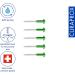Curaprox Interdental Brushes CS 11 Regular - Green Refill Pack (5 Pieces) - 1.1mm Diameter 2.5mm Effectiveness | International Shipping Available - Buy Online on GoSupps.com