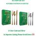 FORKED 50 Gold Plastic Knives - Fancy & Heavy Duty Silverware - Durable & Disposable - 6.9 Inch - Buy Online on GoSupps.com