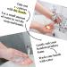 Portable Antibacterial Travel Soap Sheets - Improved Rose Lemon Jasmine Scent - 300 Disposable Soluble Hand Soap for Outdoor Use - Buy Online on GoSupps.com