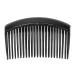 28 Pack Black Small Plastic Hair Side Comb Set for Women - Bridal Wedding Hairpins Grips Barrettes Clamps Bows - French Twist Updo Bun Accessories - Buy Online on GoSupps.com