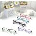 Cojwis 6 Pack Blue Light Filter Reading Glasses for Men & Women | Spring Hinge UV Protection 6 Colors (1.50x) - Glare-Free Vision - Buy Online on GoSupps.com