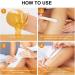 SHEBEEDO Sugar Wax Kit No-Heat Formula Waxing Sugar Paste Sugar Wax Hair Removal Kit For Face Legs Body Bikini Eyebrow All Body Areas 100% Natural Soft Wax For Sensitive Skin - Buy Online on GoSupps.com