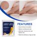 EFINITYER Varicose Veins Treatment Patch - Promotes Metabolism, Improves Blood Circulation, Relieves Heavy Tired Legs - Yellow (12 Pcs) - Buy Online on GoSupps.com
