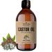 Castor Oil 500ml Pure Castor Oil Cold Pressed Castor Oil for Hair Growth Castor Oil for Skin Eyelashes & Eyebrow Boost Castor-oil Ideal for Body Beard & Nails - 100% Vegan Cruelty-Free