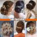 Curly Wavy Hair Extension Bun Piece Sandy Brown to Bleach Blonde - Buy Online on GoSupps.com